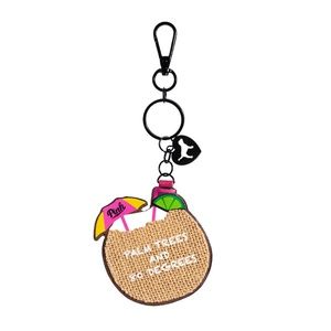 Victoria's Secret PINK VACAY CHARM KEYCHAIN Tag